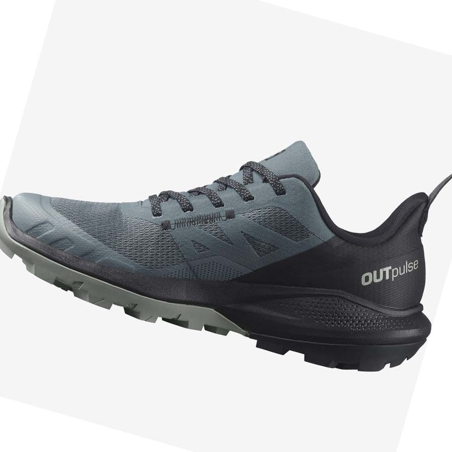 Salomon WoOUTPULSE Túracipő Női Titán | HU 2775JPQ